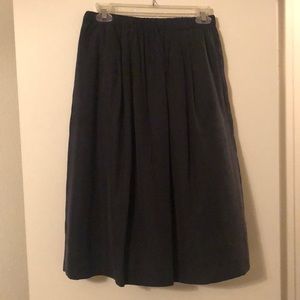 Black madewell skirt